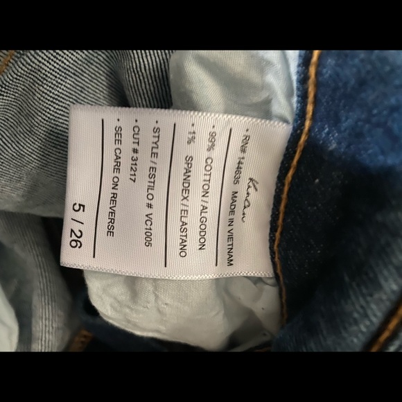 Blue Ripped Mom Jeans - Picture 3 of 3